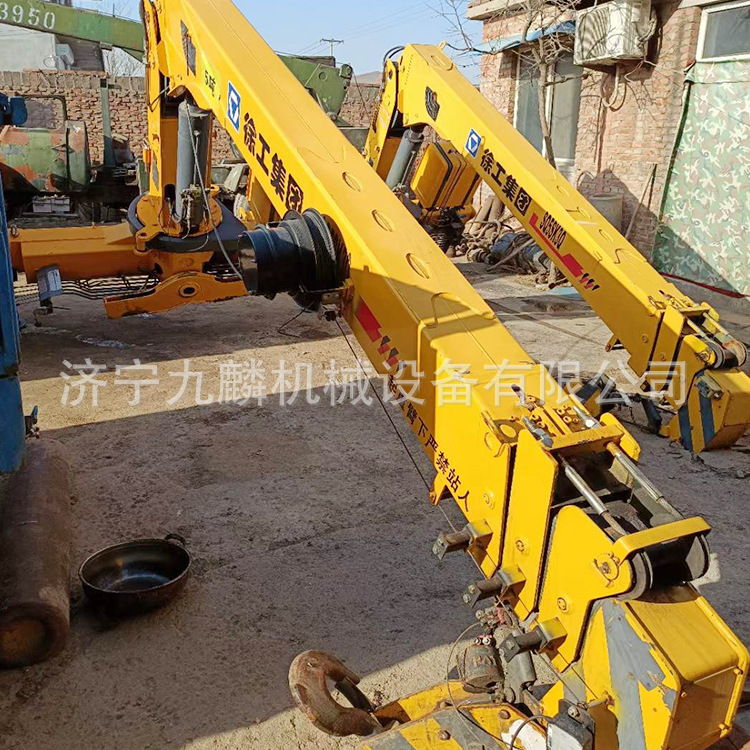 长年供应二手徐工6.3吨随车起重吊机 带超载提示器 厂家批发销售