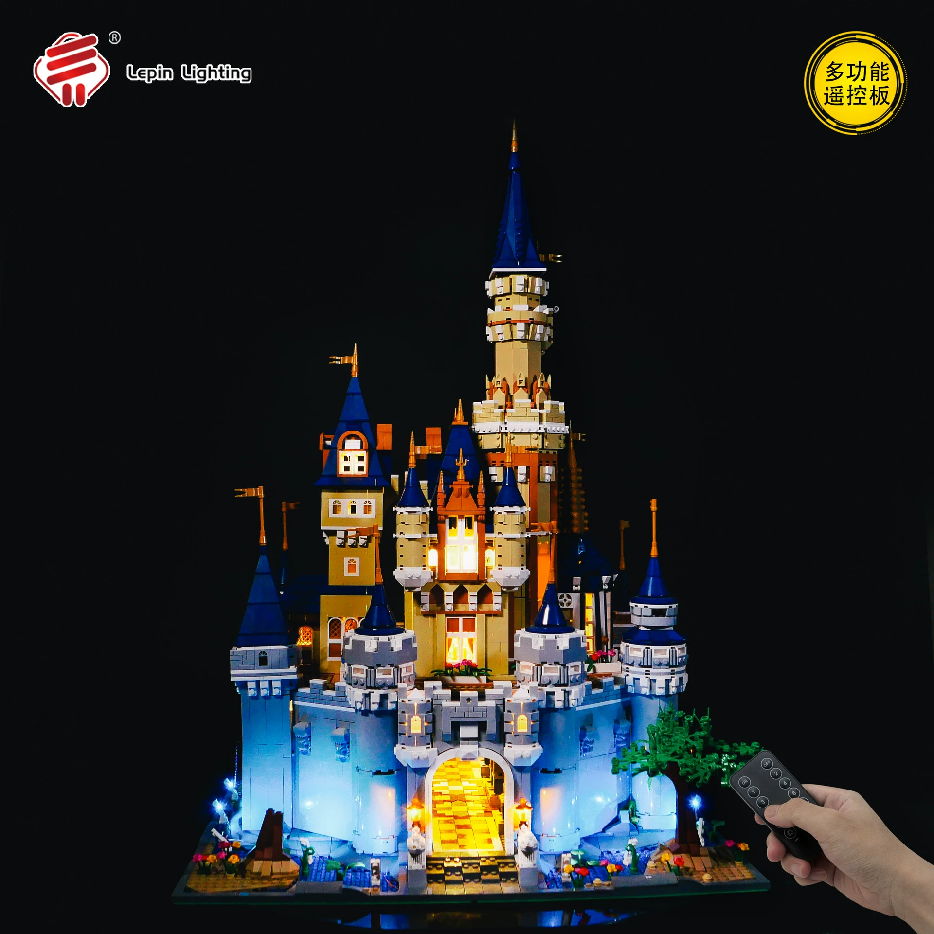 Lego, Disney, castle, lightweight constructor, DIY, remote control