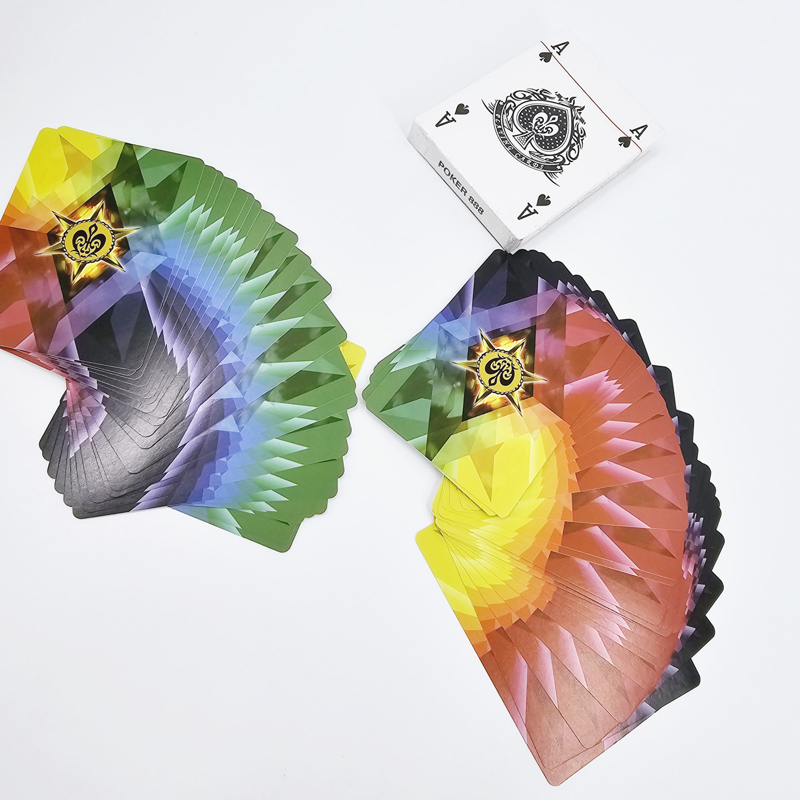 G0286 Rainbow card (diamond four -color card)