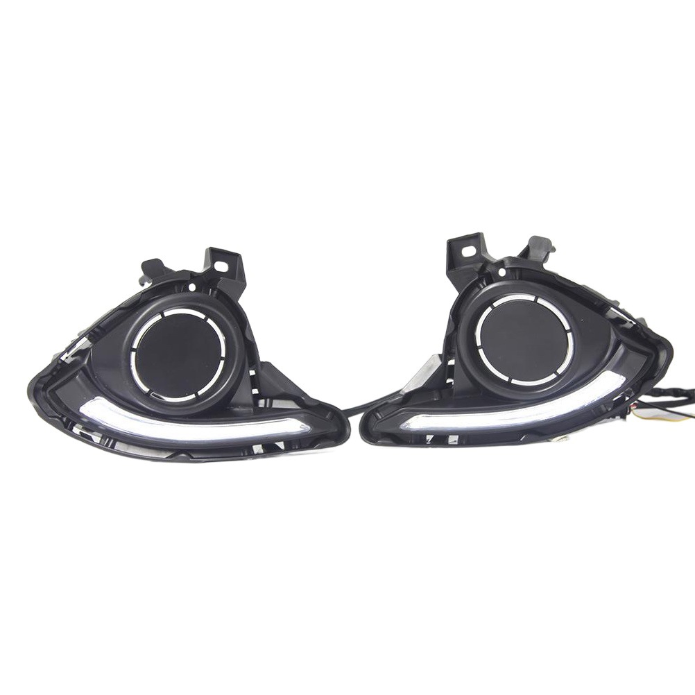 Adecuado para 15-17 Mazda 2-Día de luz de marcha Mazda 2LED Luz de marcha diurna caballo 2-Día de luz de marcha