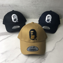 日系潮牌aape联名Undefeated棒球帽男女生遮阳鸭舌帽跨境外贸帽子