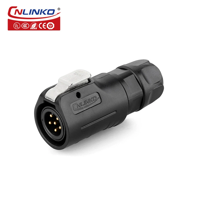 Lingke M12 6-пиновый влагостойкий кабель-подключение разъем сборки_производитель дисплея в Пекине