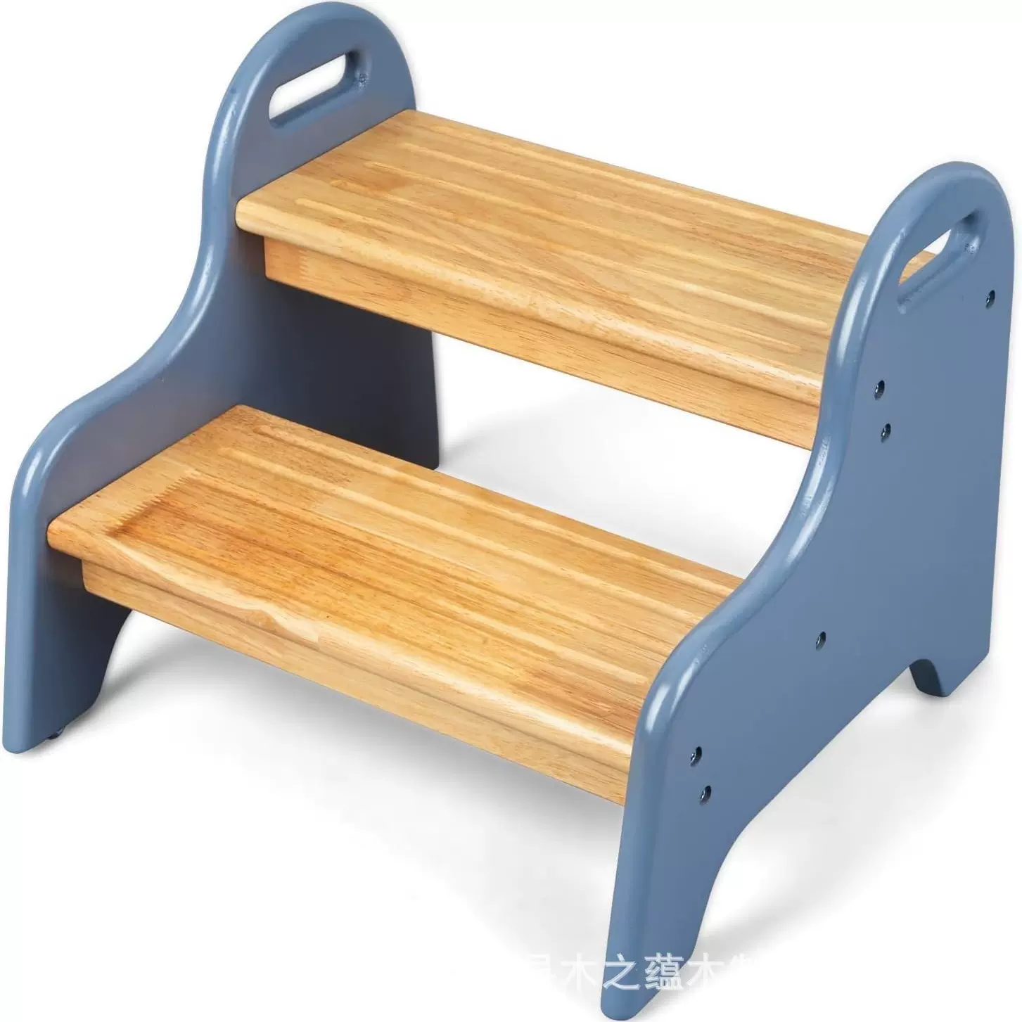 木制踩脚凳儿童楼梯垫脚踏凳子垫脚凳登高厨房洗衣机增高凳台阶凳