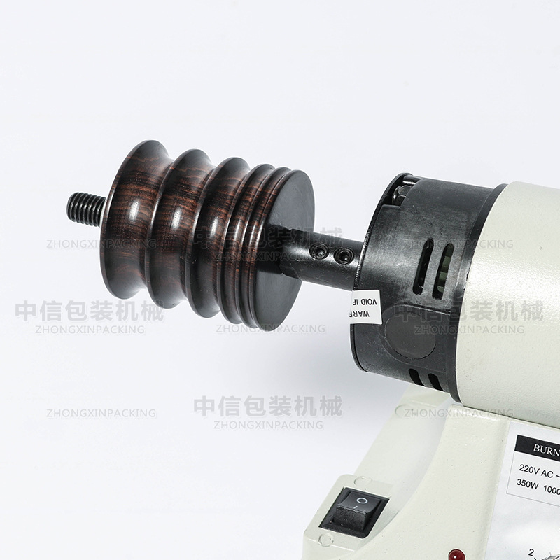 ZONESUN 작은 가죽 연삭 및 연마 기계 데스크탑 수동 가죽 테두리 기계 연마 측면 연삭 공작 기계