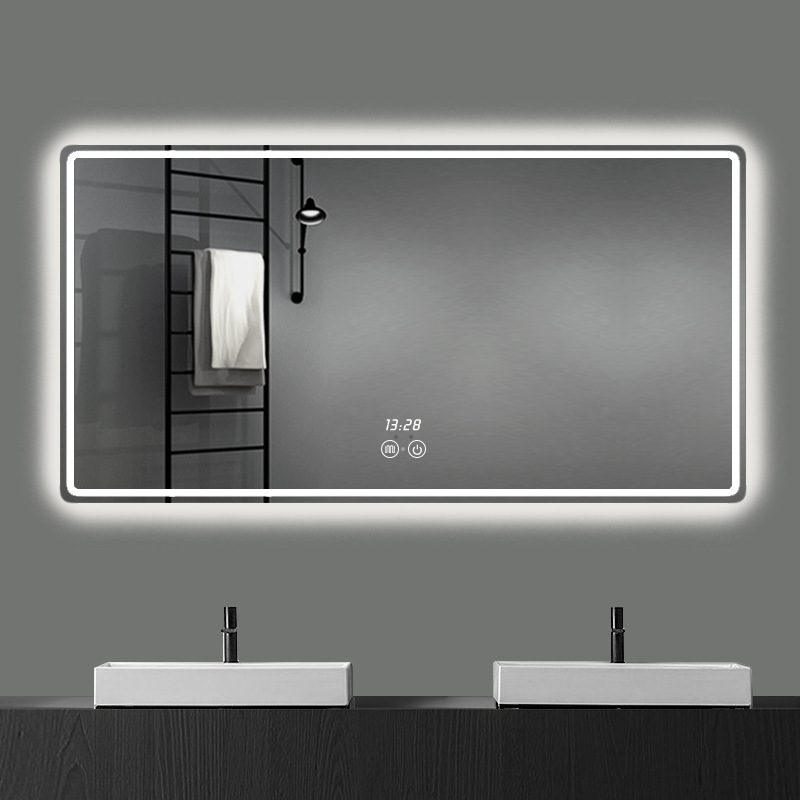 智能镜led智能时尚发光灯卫生间镜子除雾触摸化妆镜子挂墙浴室镜