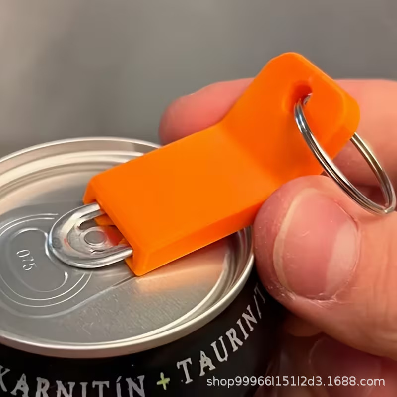 Beverage Can Opener Can Cover Soda Can Opener Keychain