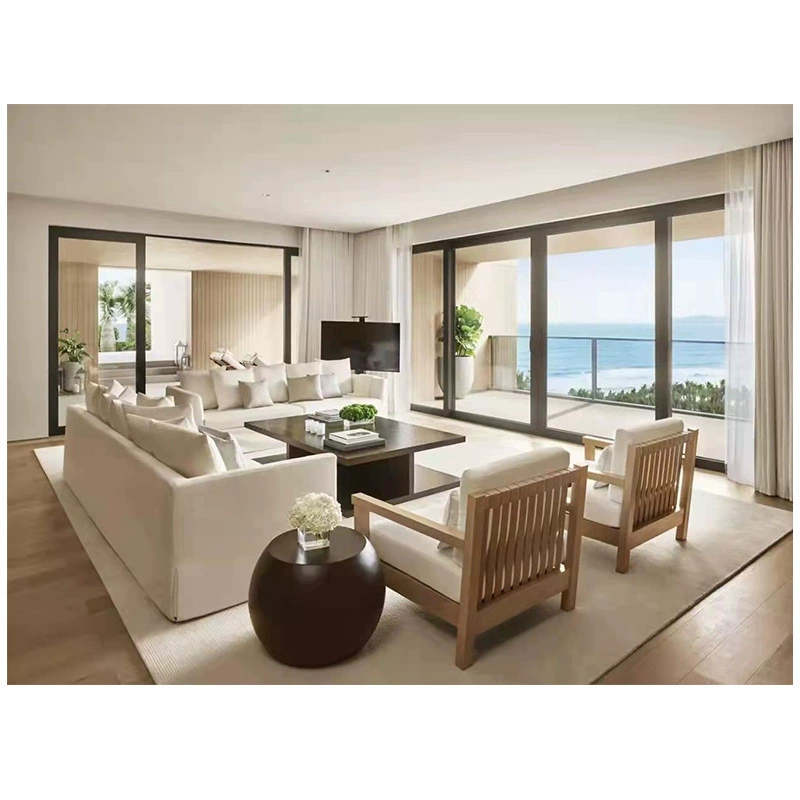 Modern and minimalistic room furniture, full set