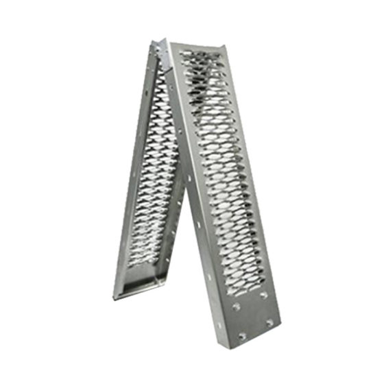 Wholesale motorcycle transport loading truck unloading trailer frame step springboard on long ramp climbing ladder folding ramp