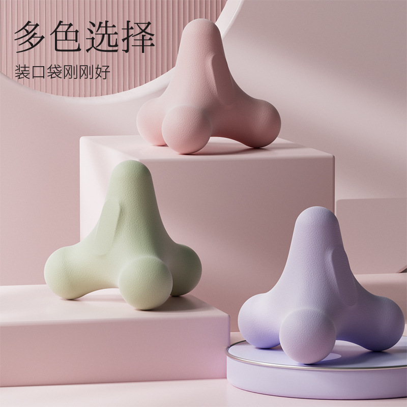 Bola de fascia personalizada, bola de maní, espalda plantar, cintura, músculos, relajación, meridianos, silicona, masaje de adsorción, bola de erizo