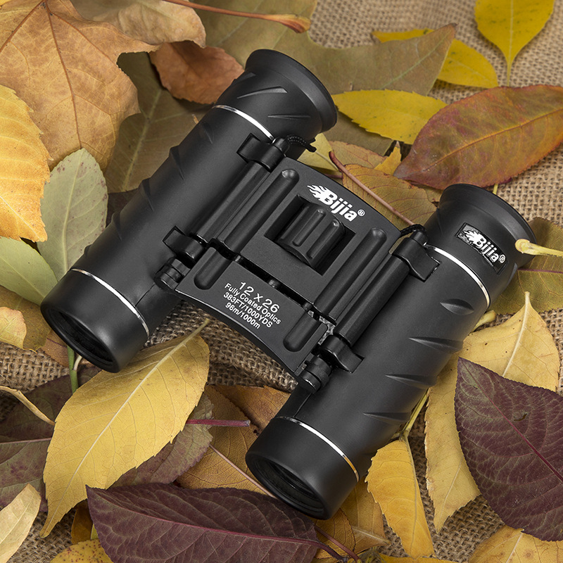 BIJIA12x26双筒望远镜高清微光夜视儿童成人看比赛演唱会望远镜