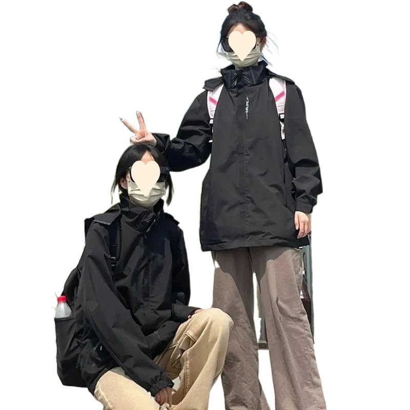 봄과 가을 얇은 재킷 재킷 남녀 3 대 1 야외 방풍 방수 등산 재킷 여행 재킷