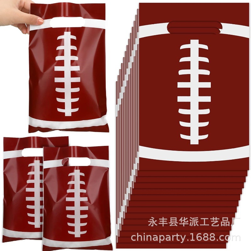 跨境足球糖果料派对礼品袋儿童生日派对主题礼品袋