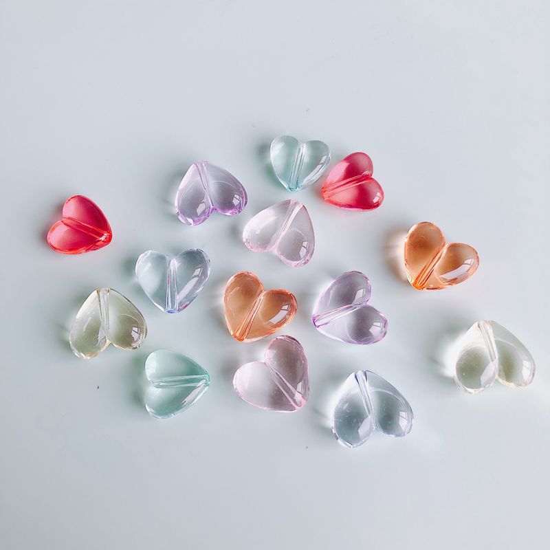 1 Piece Synthetic Resin Heart Shape Cute display picture 4