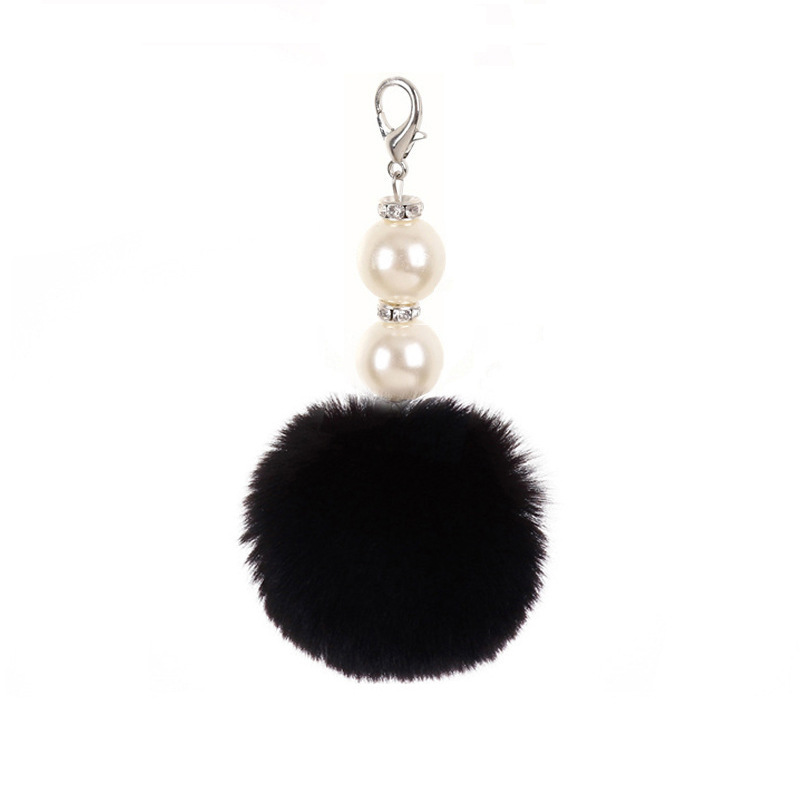 Colgante de Mochila con Pompones y Perlas Poliéster para Mochila image 15