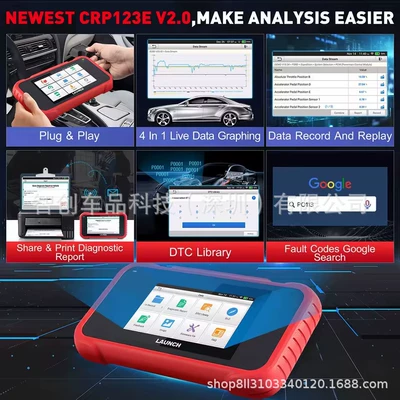 Avtomobil diaqnostika alətləri Crp123E V3.0 Obd2