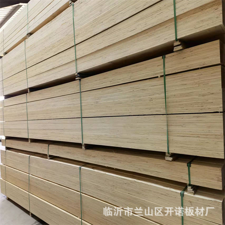 工厂直销杨木松木免熏蒸LVL捆包材多层板LVL玻璃包装板材木龙骨