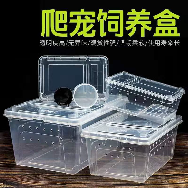 Коробка для разведения гусениц, специализированная коробка для разведения рептилий, коробка для домашних животных для хомяков, детенышей гусениц, коробка для пауков, ящерицы.