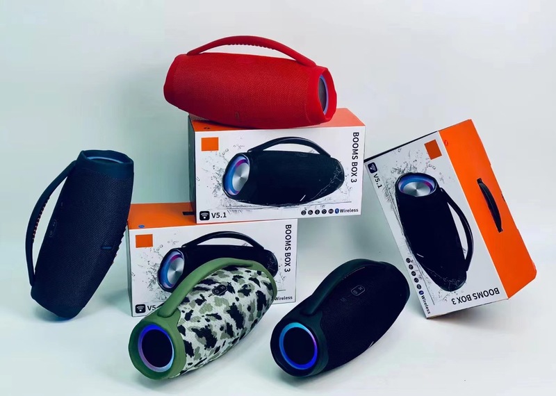 Suitable for Boombox3 Wireless Bluetooth Wars God Third Generation Led Satchel Outdoor Subwoofer Bluetooth Audio