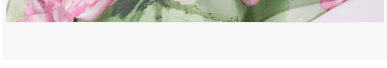 Women's Elegant Flower Georgette Silk Scarves display picture 12