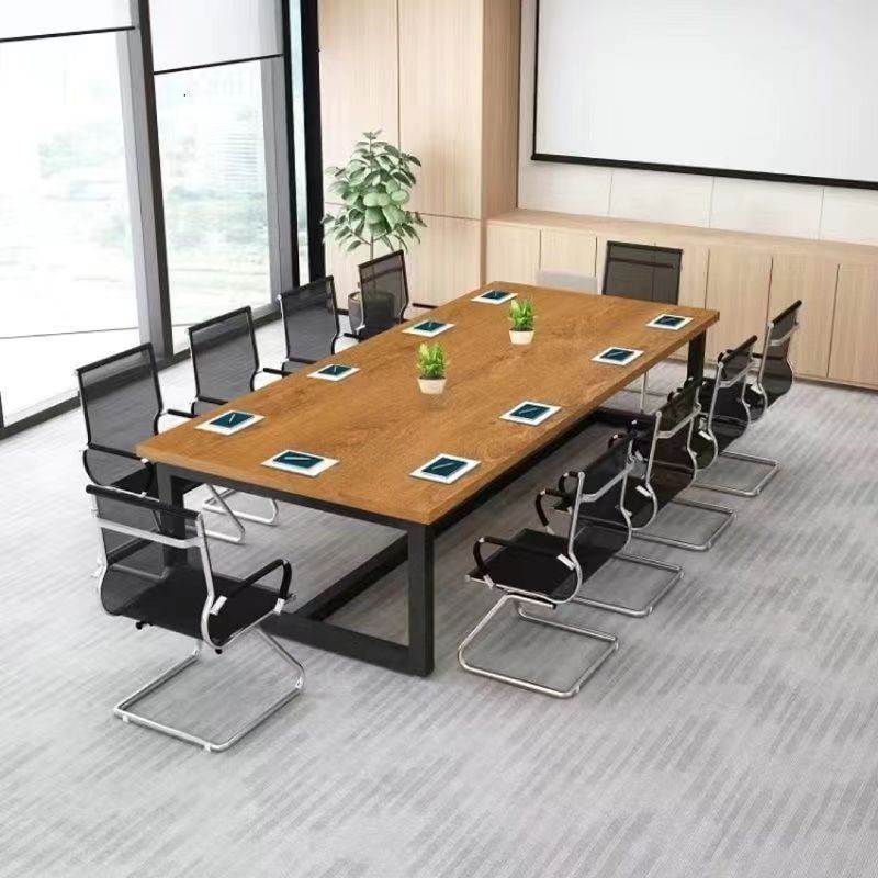 写字楼工作室会议桌大板桌洽谈桌办公室大桌子长条桌工作台办公桌|undefined