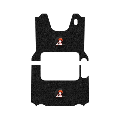 Electric vehicle foot mat — Tricycle Foot Pad Waterproof - emma-letao-foot-mats-little-girl-comes-with-fixed-stickers