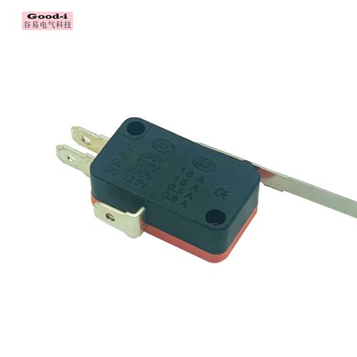 Micro switch RV-163-1C25 replaces V-153-1C25 with long handle self-resetting micro button limit switch