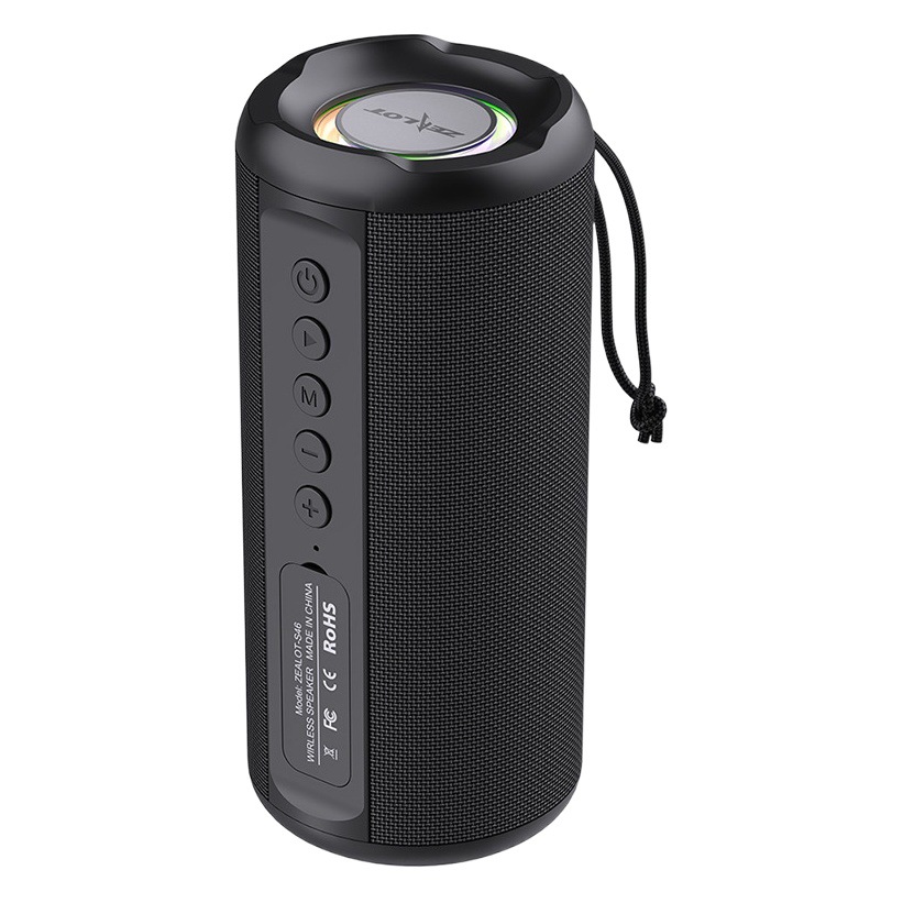 Fanatic S46 transfronterizo inalámbrico Bluetooth Tarjeta de altavoz portátil al aire libre coche subwoofer Bluetooth altavoz