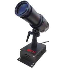 投影灯logo光圈调焦地面旋转招牌图案门头户外防水led投射灯超亮