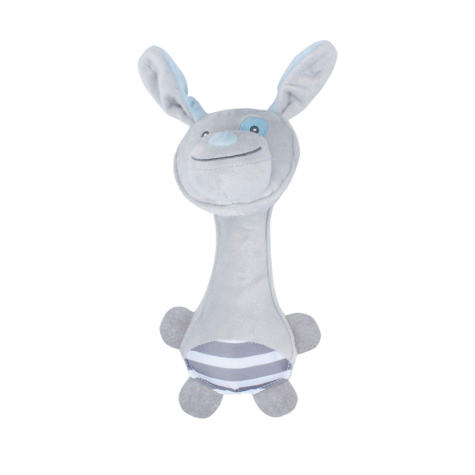 Bebé sonajero incorporado BB mano agarre Super lindo peluche juguete mano títeres fabricantes para un cabello