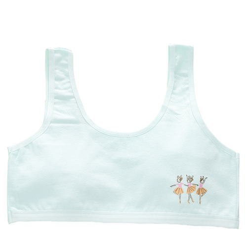 Wholesale Pinduoduo explosive version of development period small vest girl's breast wrap tube top underwear development period student underwear bra