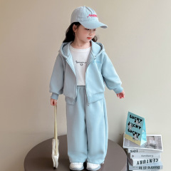 儿童装女童春季套装2025新款宝宝秋装休闲运动两件套女孩春秋衣服