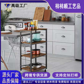 跨境热销厨房置物架锅具收纳架橱柜多层台面水槽架子收纳