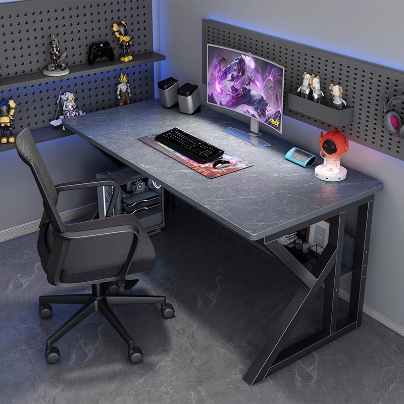 Mesa de computadora de escritorio mesa de deportes electrónicos dormitorio mesa de estudio escritorio de escritorio escritorio de estudiantes en el hogar escritorio de oficina simple y moderno