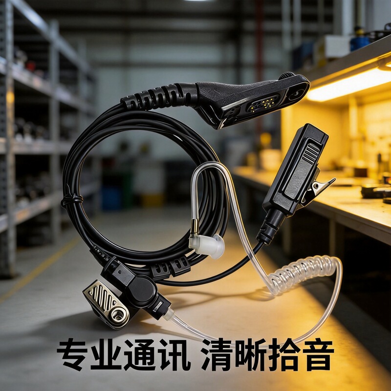 Suitable for Motorola Walkie-Talkies Dp4400E/Dp4800E/Cp7668I Air Duct Headset Gp328D+
