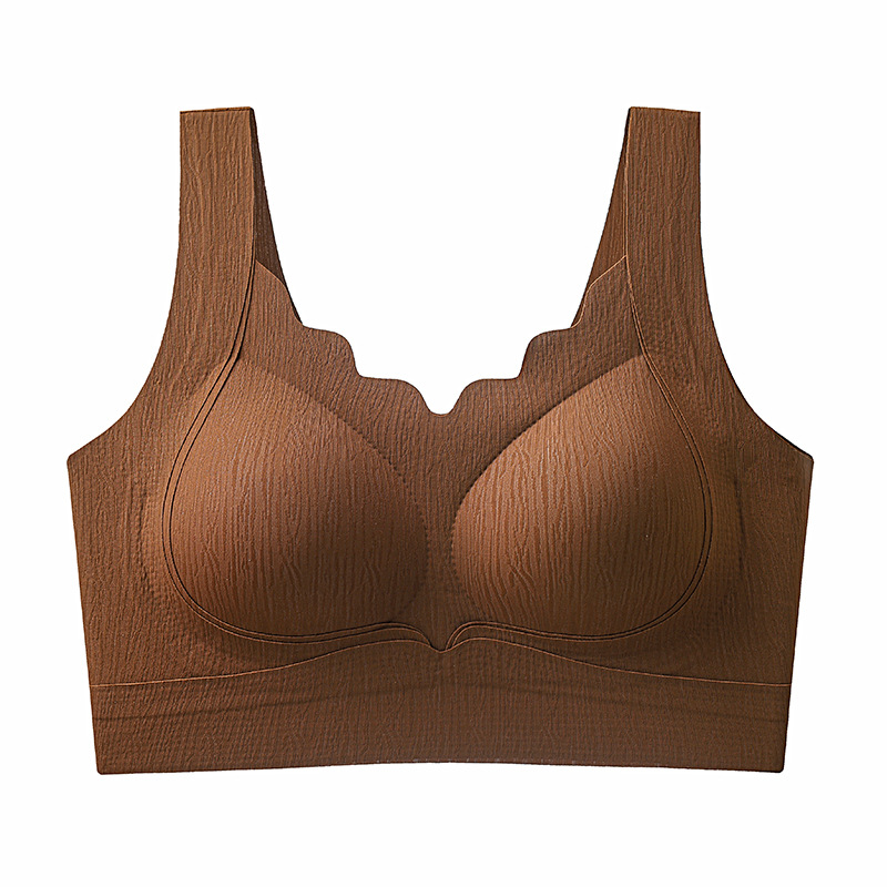 Nuevo estilo de levantamiento sin costuras, chaleco de soporte superior, pechos pequeños para mujer, hermosa ropa interior trasera, colección fina de senos, sujetador anti-flacidez