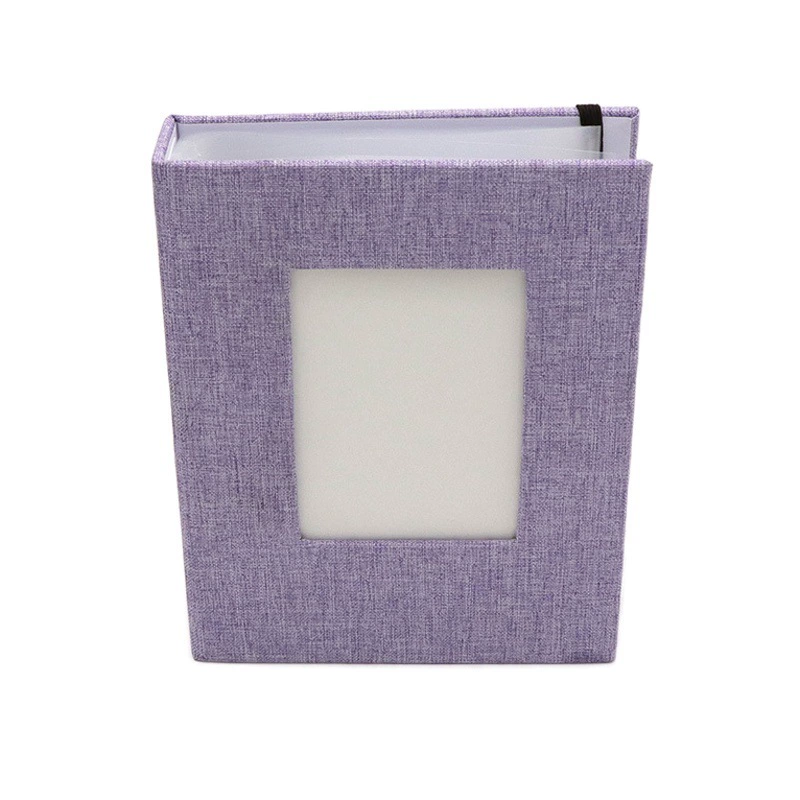 Серия Cross-Border тканевый фотоальбом 3 дюйма 6 дюймов 7 дюймов 10 дюймов вставка фотоальбома оптом с кожей для продажи