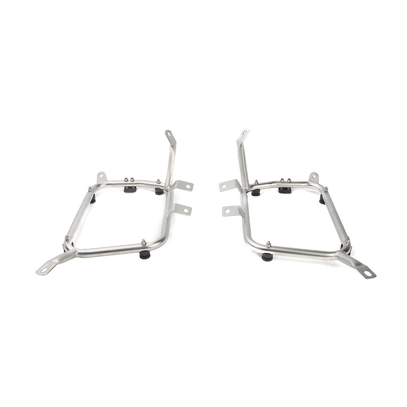 Aplicable a Kawasaki Monster VERSYS1000 Acero inoxidable modificado estante trasero soporte de tronco 21