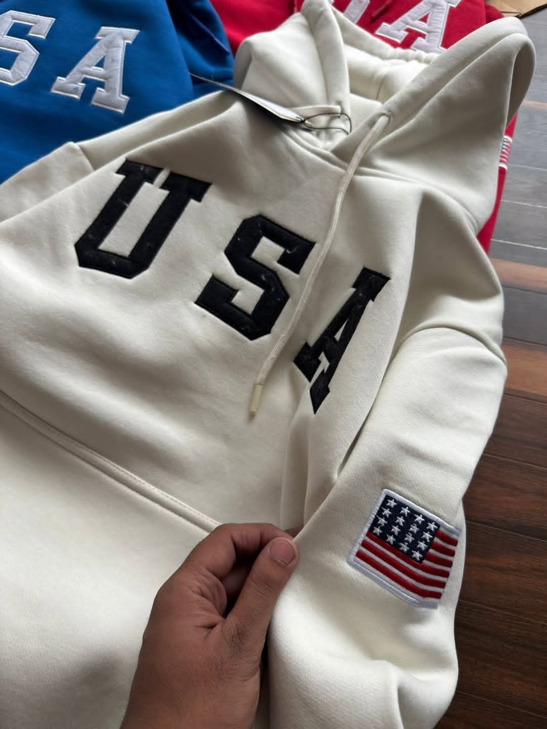Sudadera con Capucha Unisex de Algodón Manga Larga para Otoño e Invierno
