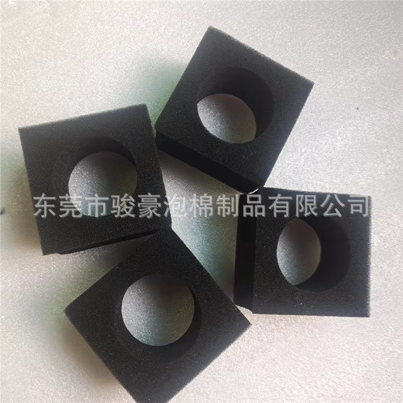 供应鱼缸过滤棉净水黑色生化棉水族箱过滤棉海棉过滤材料鱼池