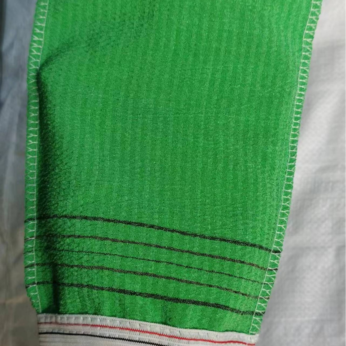 Fuertes toallas de baño de doble cara de una sola capa guantes de baño de alta calidad guantes de baño de arena fina para el hogar guantes de viaje toallas de baño