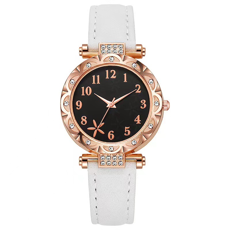 thumbnail for Cross-border Hot Sale Black Starfish Pattern Dial Women&#039s Watch Ins Fashion Student Quartz Bracelet Accessories Watch