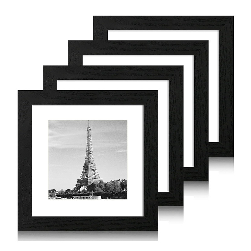 Square Photo Frame for Export Amazon 6inch 10inch 12inch DIY Photo Wall Set Wooden Photo Frame Wall Hanging and Tabletop Display Square Photo Frame for Export Amazon 6inch 10inch 12inch DIY Photo Wall Set Wooden Photo Frame Wall Hanging and Tabletop Display