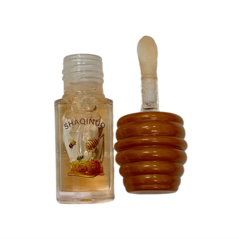 SHAQINUO Honey-Shaped Lip Protector Kit Hidratación Hidratación Anti-seco - agrietamiento Combination Day and Night Lip Balm Set