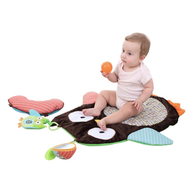 Lindo búho gateando manta Mat infantil 0-3 años de edad bebé piso Mat juego manta fábrica al por mayor
