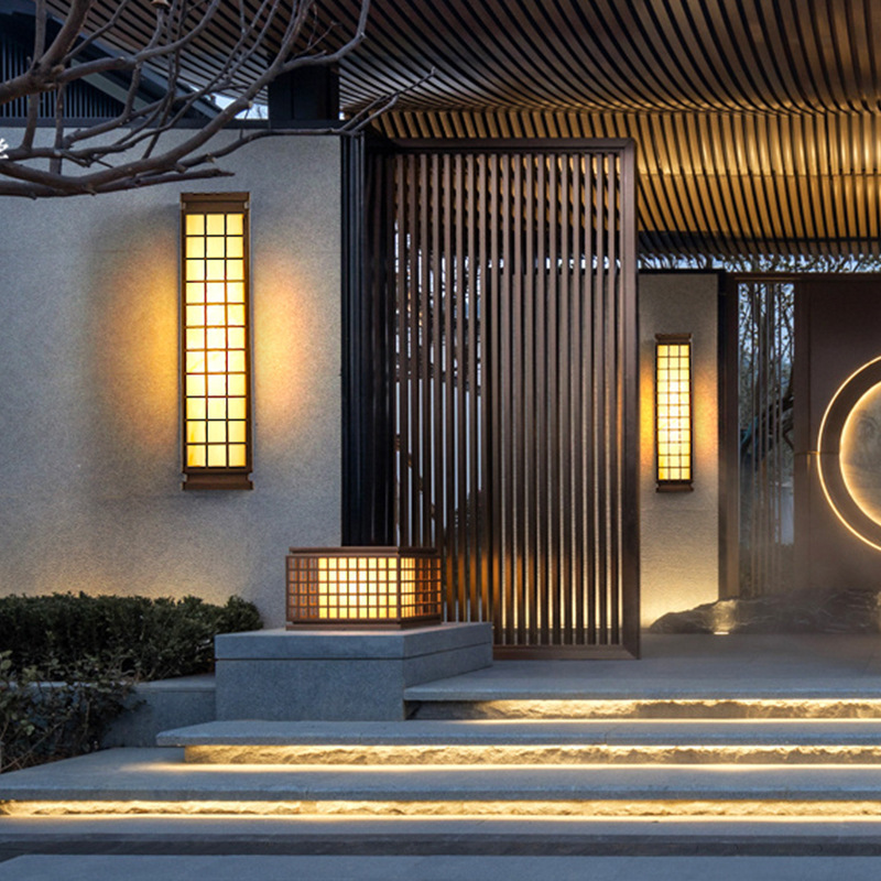 Yunshi Wall Lamp Outdoor Light Luxury Balcony Lamp New Chinese Zen Style Wall Lamp Home Door Exterior Wall Lamp Waterproof Garden Lamp Yunshi Wall Lamp Outdoor Light Luxury Balcony Lamp New Chinese Zen Style Wall Lamp Home Door Exterior Wall Lamp Waterproof Garden Lamp