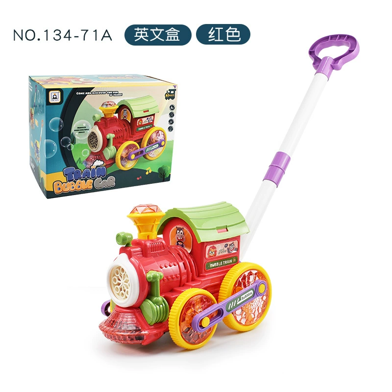 TikTok, bubble machine, airplane, automatic train, electric toy with light music, new collection, fully automatic
