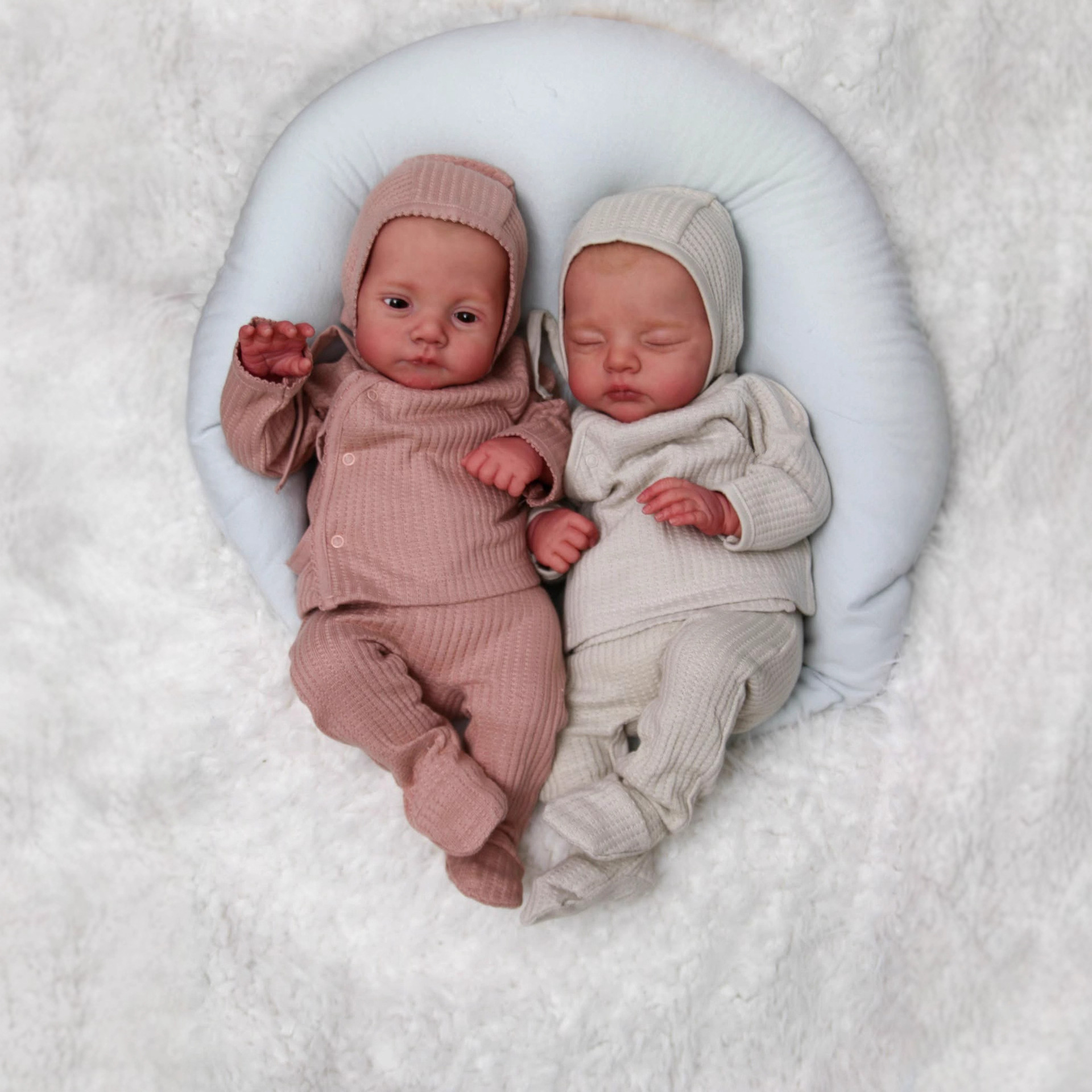 18 pulgadas Lily e Irys simulador de juguetes renacen muñecas para niños regalos de Navidad