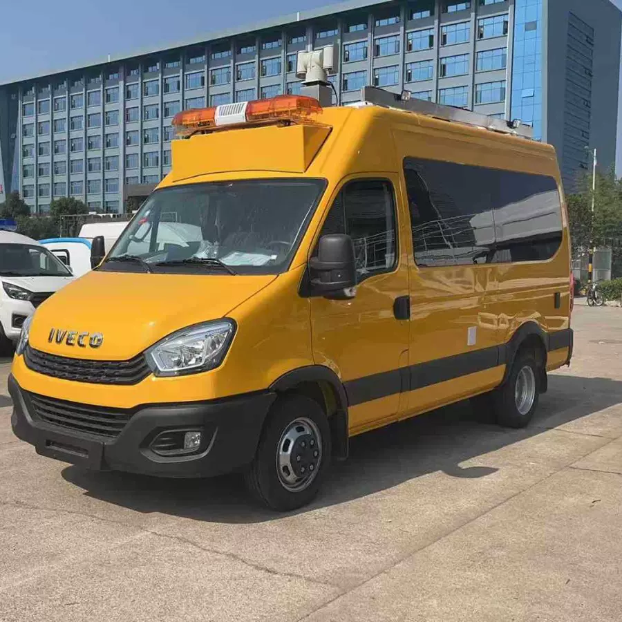 程力依维柯气防车 厂家直供依维柯欧胜5、6座救险车多少钱
