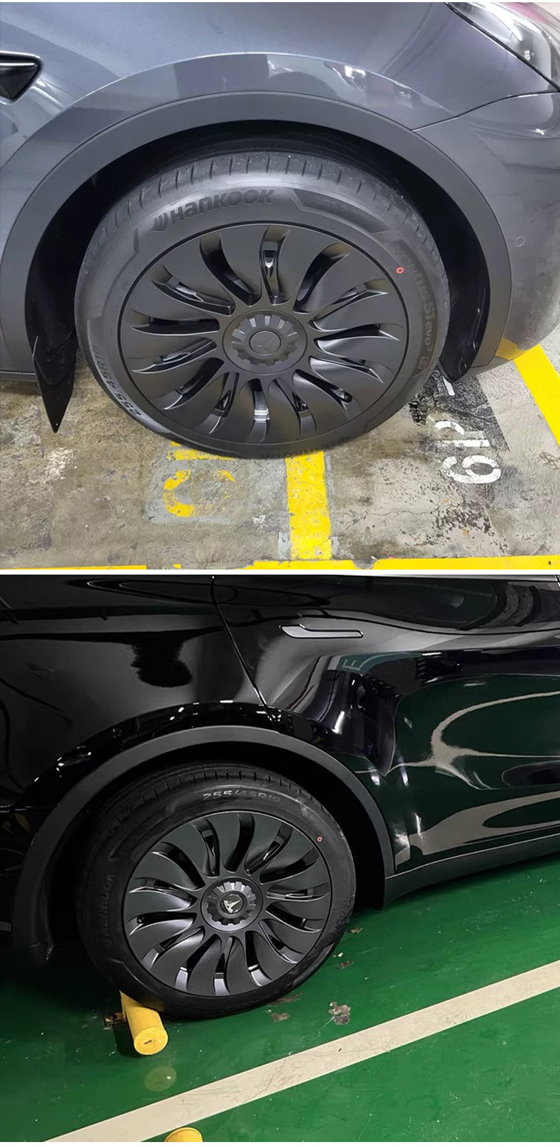 Tesla Model Y/3 Wheel Hub Cover Cyclone 19inch Full-Coverage Tire Protector Y Tesla Y Wheel Hub Cover