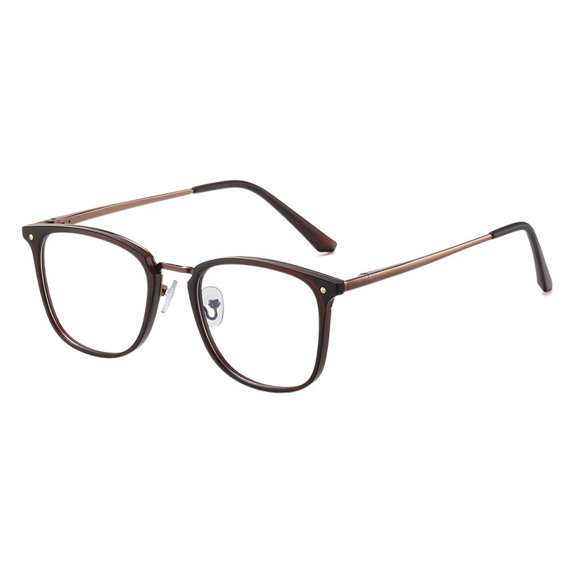 95959 gafas de luz anti-azul de los hombres de moda para los estudiantes de miopía marco redondo gafas Marco en stock fábrica al por mayor